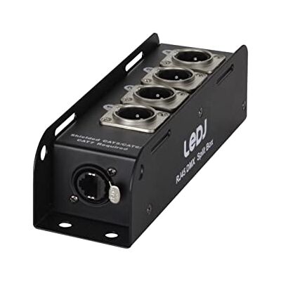 LEDJ EtherCON auf DMX Multicore Adapter 3-polig XLR Stecker LEDJ EtherCON auf DMX Multicore Adapter 3-polig XLR Stecker