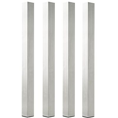 lightmaXX ALU-STAGE Hexa Bühnenfuß Set, 4x 80cm Steckfüße, 60/60mm Profil, Quadrat, Indoor und Outdoor geeignet, Zubehör für Bühnenelemente, Bodenschutz durch Plastikkappen lightmaXX ALU-STAGE Hexa Bühnenfuß Set, 4x 80cm Steckfüße, 60/60mm Profil, Quadrat, Indoor und Outdoor geeignet, Zubehör für Bühnenelemente, Bodenschutz durch Plastikkappen