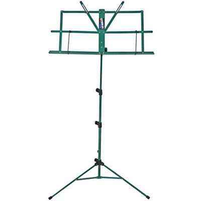 keepdrum MUS2 GR Notenstaender Grün Notenpult einfacher Aufbau +Tasche keepdrum MUS2 GR Notenstaender Grün Notenpult einfacher Aufbau +Tasche