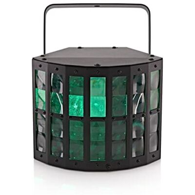 Gear4Music LED Mini Derby Light für DJ Disco Party Sound Aktiviert Klassischer Derby-Effekt in Kompakter Einheit, Breite Abdeckung mit Superhellen LEDs, Vorprogrammierte Modi Gear4Music LED Mini Derby Light für DJ Disco Party Sound Aktiviert Klassischer Derby-Effekt in Kompakter Einheit, Breite Abdeckung mit Superhellen LEDs, Vorprogrammierte Modi