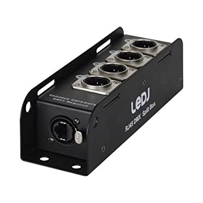 LEDJ EtherCON auf DMX Multicore Adapter 5-polig XLR Stecker LEDJ EtherCON auf DMX Multicore Adapter 5-polig XLR Stecker