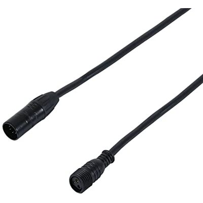 LEDJ DMX Seetronic IP XLR 5-poliger Stecker Hydralock DMX Buchse, 5 m LEDJ DMX Seetronic IP XLR 5-poliger Stecker Hydralock DMX Buchse, 5 m