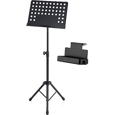 Pronomic OS-01P Orchesterpult Set Lochblech-Notenablage Aufstellhöhe ca. 69-115 cm Set inkl. Ablagebox schwarz Pronomic OS-01P Orchesterpult Set Lochblech-Notenablage Aufstellhöhe ca. 69-115 cm Set inkl. Ablagebox schwarz