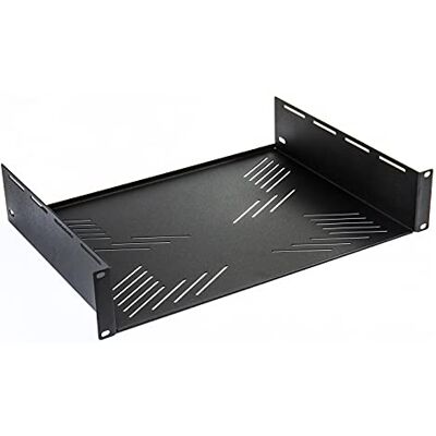 MUSIC STORE 19 Zoll Ablage, 2HE Rackwanne, Stahl, Schwarz Pulverbeschichtet, Einbauhöhe 2HE, Einbautiefe 33cm MUSIC STORE 19 Zoll Ablage, 2HE Rackwanne, Stahl, Schwarz Pulverbeschichtet, Einbauhöhe 2HE, Einbautiefe 33cm