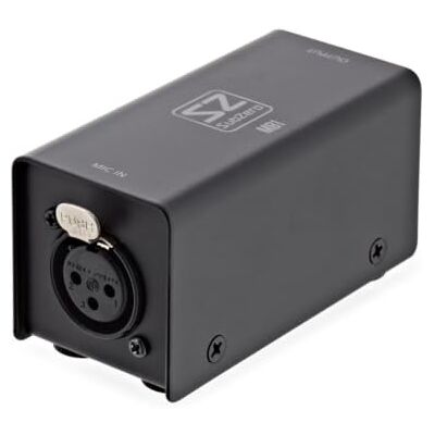 SubZero MB-1 Mikrofon-Booster-Vorverstärker mit 30dB Verstärkung Einkanaliger Booster für Bühne und Studio, XLR-Eingang für dynamische oder Bändchenmikrofone SubZero MB-1 Mikrofon-Booster-Vorverstärker mit 30dB Verstärkung Einkanaliger Booster für Bühne und Studio, XLR-Eingang für dynamische oder Bändchenmikrofone