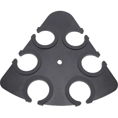 UPALDHOU Mikrofonhalter-Ständer, Mikrofonständer aus Kohlenstoffstahl mit Silikonabdeckungen, Universelle 3,6-cm-Öffnung für Studio, Bühne, Zuhause, Karaoke, Handmikrofon-Aufbewahrungsorganisator (6 UPALDHOU Mikrofonhalter-Ständer, Mikrofonständer aus Kohlenstoffstahl mit Silikonabdeckungen, Universelle 3,6-cm-Öffnung für Studio, Bühne, Zuhause, Karaoke, Handmikrofon-Aufbewahrungsorganisator (6