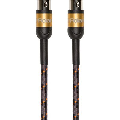 Roland , MIDI, Gold-Serie, 3 m (RMIDI-G10) Roland , MIDI, Gold-Serie, 3 m (RMIDI-G10)