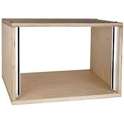 MUSIC STORE Studiorack 4HE Birke MP Bausatz,klarlackiert, gerade MUSIC STORE Studiorack 4HE Birke MP Bausatz,klarlackiert, gerade