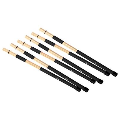 XDrum XR1R Floppy Sticks Rods, Ahorn 3x Set, 19 Stäbe gebündelt Länge: 40cm, Durchmesser: 1, 3 Paar aus Ahorn, 6 Paar Rods, drummer's best choice XDrum XR1R Floppy Sticks Rods, Ahorn 3x Set, 19 Stäbe gebündelt Länge: 40cm, Durchmesser: 1, 3 Paar aus Ahorn, 6 Paar Rods, drummer's best choice
