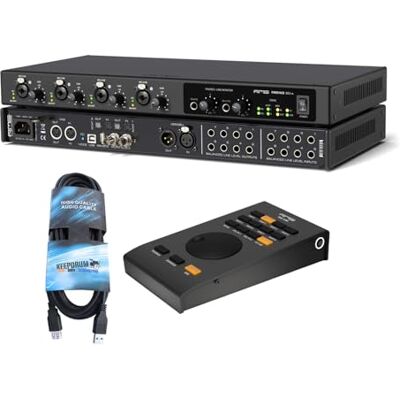 RME Fireface 802 FS AE Audio Interface Sonderedition mit ARC USB BK Fernbedienung und keepdrum Verlängerungskabel RME Fireface 802 FS AE Audio Interface Sonderedition mit ARC USB BK Fernbedienung und keepdrum Verlängerungskabel