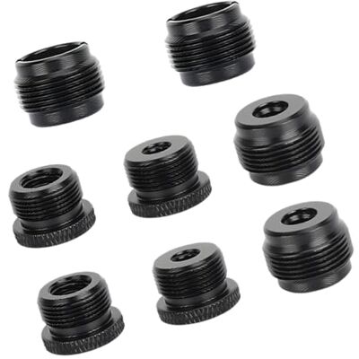 kwoifioy Aluminium 3/8 5/8 1/4 Gewinde Umwandlungsschraube Mikrofonständer Halterung Adapter Schraube für Kamerastativ Beleuchtungsausrüstung Live Streaming Zubehör kwoifioy Aluminium 3/8 5/8 1/4 Gewinde Umwandlungsschraube Mikrofonständer Halterung Adapter Schraube für Kamerastativ Beleuchtungsausrüstung Live Streaming Zubehör