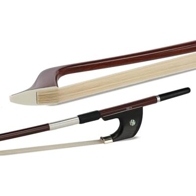 GEWA Bassbogen, Kontrabassbogen Carbon Student 3/4 Holzoptik Dunkelbraun Deutsches Modell GEWA Bassbogen, Kontrabassbogen Carbon Student 3/4 Holzoptik Dunkelbraun Deutsches Modell