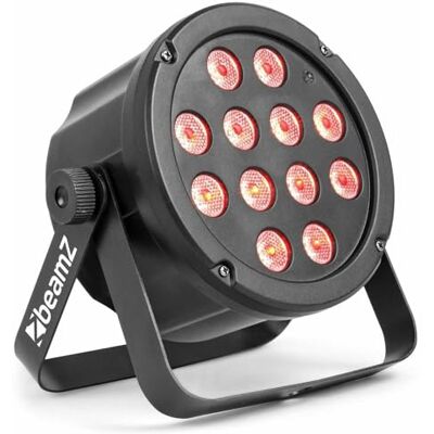 Beamz SlimPar35 Discolicht Partylicht, PAR RGB Disco Licht LED Strahler Party Lichter, DMX Licht LED-Discoleuchte für Partybeleuchtung oder für DJs, Bühnenbeleuchtung Beamz SlimPar35 Discolicht Partylicht, PAR RGB Disco Licht LED Strahler Party Lichter, DMX Licht LED-Discoleuchte für Partybeleuchtung oder für DJs, Bühnenbeleuchtung