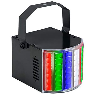 Showlite DL-8 USB-Razor Derby Partylight, Lichteffekt im Mini-Format Vier LEDs in den Farben rot, grün, blau und weiß mit je 2 Watt Leistung, Betriebsmodi: aus, automatisch und Musiksteuerung Showlite DL-8 USB-Razor Derby Partylight, Lichteffekt im Mini-Format Vier LEDs in den Farben rot, grün, blau und weiß mit je 2 Watt Leistung, Betriebsmodi: aus, automatisch und Musiksteuerung