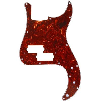Musiclily Pro 13 Löcher P Bass Schlagbrett MIJ 4 lagig Vintage Tortoise für 4-Saiter Fender Japan Precision Bass Musiclily Pro 13 Löcher P Bass Schlagbrett MIJ 4 lagig Vintage Tortoise für 4-Saiter Fender Japan Precision Bass