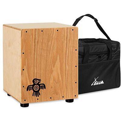 XDrum Junior Cajon Peruana Ash (3 mm Schlagplatte, 9 mm Birkenkorpus, 37 cm hoch, inkl. Tasche mit Umhängegurt) XDrum Junior Cajon Peruana Ash (3 mm Schlagplatte, 9 mm Birkenkorpus, 37 cm hoch, inkl. Tasche mit Umhängegurt)