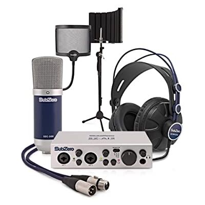 SubZero Home Studio Bundle USB-Audiointerface mit Mikrofon für PC & Mac Komplettes Studio-Bundle mit USB-Interface, Bitwig-Studio-DAW, Kondensatormikrofon, Kopfhörer und Galgenstativ SubZero Home Studio Bundle USB-Audiointerface mit Mikrofon für PC & Mac Komplettes Studio-Bundle mit USB-Interface, Bitwig-Studio-DAW, Kondensatormikrofon, Kopfhörer und Galgenstativ