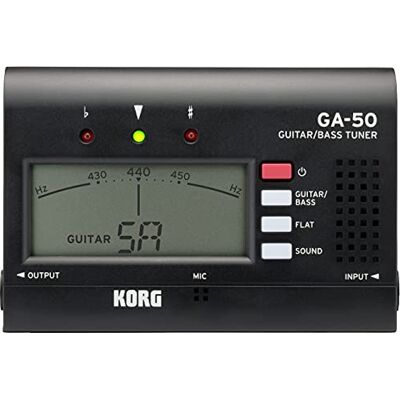 Korg GA-50 Stimmgerät, Schwarz Korg GA-50 Stimmgerät, Schwarz