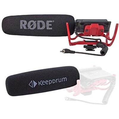 RØDE Rode VideoMic Rycote Richtmikrofon Kameramikrofon + keepdrum KDWSVM Popschutz RØDE Rode VideoMic Rycote Richtmikrofon Kameramikrofon + keepdrum KDWSVM Popschutz