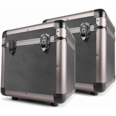 Power Dynamics RC100 12" Plattenkoffer Titan (2er Set) Power Dynamics RC100 12" Plattenkoffer Titan (2er Set)