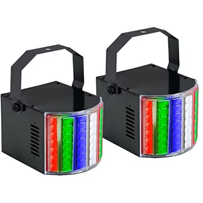 Showlite DL-8 USB-Razor Derby Partylight 2x Set, Lichteffekt im Mini-Format Vier LEDs in den Farben rot, grün, blau und weiß mit je 2 Watt Leistung, Betriebsmodi: aus, automatisch und Musiksteuerung Showlite DL-8 USB-Razor Derby Partylight 2x Set, Lichteffekt im Mini-Format Vier LEDs in den Farben rot, grün, blau und weiß mit je 2 Watt Leistung, Betriebsmodi: aus, automatisch und Musiksteuerung