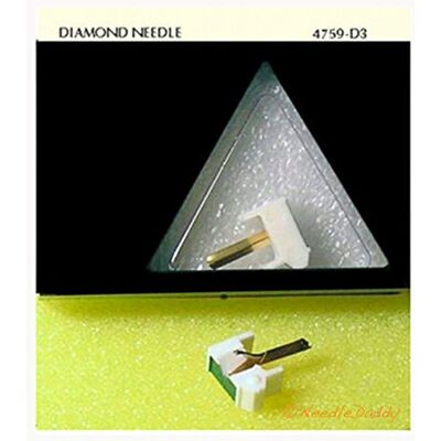 TacParts 78 RPM STYLUS NEEDLE-FOR SHURE M44-3 M44 N44-3 M55 M80 78 RPM, 759-D3 TacParts 78 RPM STYLUS NEEDLE-FOR SHURE M44-3 M44 N44-3 M55 M80 78 RPM, 759-D3