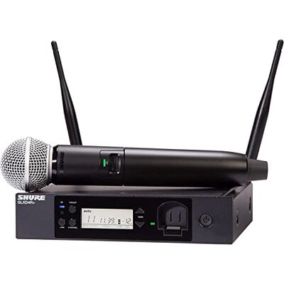Shure Dual-Band Funkmikrofonsystem - Mikrofon, Drahtlos, 2,4/5,8 GHz Shure Dual-Band Funkmikrofonsystem - Mikrofon, Drahtlos, 2,4/5,8 GHz