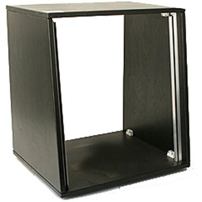 MUSIC STORE Höhenverstellbares Studiorack 18mm Multiplex Schwarz 20 HE 530x950x450mm Bausatz 7° Neigung inkl. Rackschrauben Ideal für Studio-Equipment Stabil Platzsparend MUSIC STORE Höhenverstellbares Studiorack 18mm Multiplex Schwarz 20 HE 530x950x450mm Bausatz 7° Neigung inkl. Rackschrauben Ideal für Studio-Equipment Stabil Platzsparend