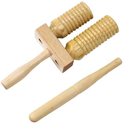 XDrum A366 Wood Agogo Natur XDrum A366 Wood Agogo Natur
