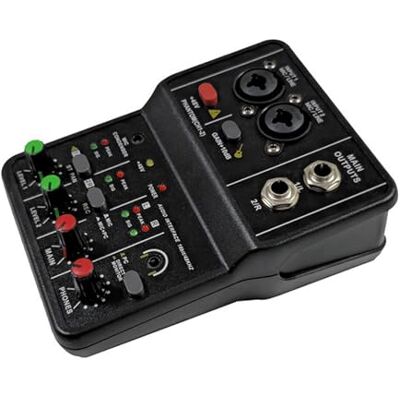 Limtula Tragbarer Soundmixer mit USB Konnektivität für Studioaufnahmen Karaoke, Musikproduktion mit Echtzeitüberwachung für Gesangsdarbietungen, Digital Sound Workstation und Stimme Limtula Tragbarer Soundmixer mit USB Konnektivität für Studioaufnahmen Karaoke, Musikproduktion mit Echtzeitüberwachung für Gesangsdarbietungen, Digital Sound Workstation und Stimme