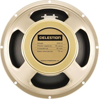 Celestion G12H-75 Creamback 12" (31 cm) 75W 16 Ohm – Gitarrenlautsprecher, straffe Bässe, definierte Höhen und kraftvoller Creamback-Sound Celestion G12H-75 Creamback 12" (31 cm) 75W 16 Ohm – Gitarrenlautsprecher, straffe Bässe, definierte Höhen und kraftvoller Creamback-Sound