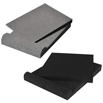 Generic 2 Stück Studio-Monitor-Akustik-Lautsprecher-Isolierschaum-Pads – stoßfestes, hochintensives -Pad – erhöht die Audio-Ausrüstung für einen saubereren, präziseren Klang, zufällige Farbe Generic 2 Stück Studio-Monitor-Akustik-Lautsprecher-Isolierschaum-Pads – stoßfestes, hochintensives -Pad – erhöht die Audio-Ausrüstung für einen saubereren, präziseren Klang, zufällige Farbe