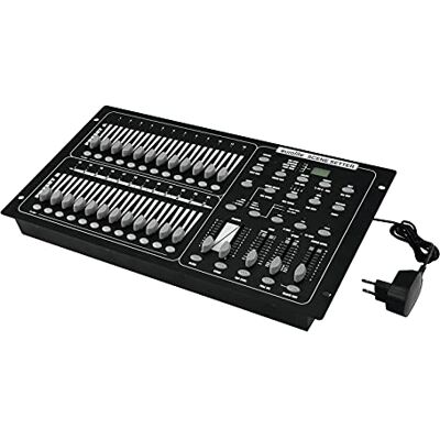Unbekannt EUROLITE DMX Scene Setter Controller Theaterlicht-Pult für 24 DMX-Kanäle, jede Szene in der Helligkeit einstellbar 48 speicherbare Programme Unbekannt EUROLITE DMX Scene Setter Controller Theaterlicht-Pult für 24 DMX-Kanäle, jede Szene in der Helligkeit einstellbar 48 speicherbare Programme