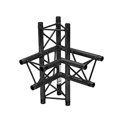 Alutruss DECOLOCK DQ3-SPAC44 4-Weg Ecke links Schwarz Alutruss DECOLOCK DQ3-SPAC44 4-Weg Ecke links Schwarz