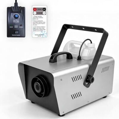 FOGMASHIN Schneemaschine 1500W Schneekanone mit Fernbedienung Kunstschnee 6 m Wurfweite, 5-L-Tank, Luftmengenregler, fürWeihnachten, Hochzeit & Party, Innen- & AuBeneinsatz FOGMASHIN Schneemaschine 1500W Schneekanone mit Fernbedienung Kunstschnee 6 m Wurfweite, 5-L-Tank, Luftmengenregler, fürWeihnachten, Hochzeit & Party, Innen- & AuBeneinsatz