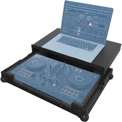 Zomo Flightcase P-DDJ-FLX4 Plus NSE – kompatibel mit Pioneer DDJ-FLX4 – DJ Equipment Case mit Laptopablage 573 × 406 × 201 mm – Schwarz – robustes Sperrholz Zomo Flightcase P-DDJ-FLX4 Plus NSE – kompatibel mit Pioneer DDJ-FLX4 – DJ Equipment Case mit Laptopablage 573 × 406 × 201 mm – Schwarz – robustes Sperrholz