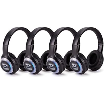 SubZero UHF Silent Disco Kopfhörer, 4er-Pack SubZero UHF Silent Disco Kopfhörer, 4er-Pack