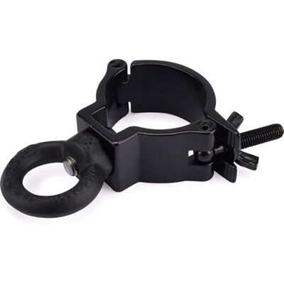 Riggatec Halbschelle Halfcoupler mit Öse (Schwarz, 48-51mm 100 kg) Riggatec Halbschelle Halfcoupler mit Öse (Schwarz, 48-51mm 100 kg)