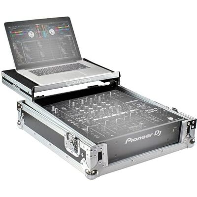 ODYSSEY FZGSDJMA9 Pioneer DJ DJM-A9 Flight Case mit Glide-Style Laptop-Plattform ODYSSEY FZGSDJMA9 Pioneer DJ DJM-A9 Flight Case mit Glide-Style Laptop-Plattform