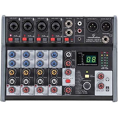 Soundsation Miomix 404FX - Professioneller Kompaktmixer Soundsation Miomix 404FX - Professioneller Kompaktmixer