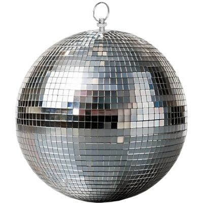 Spetebo Discokugel mit Haken zum Aufhängen 30 cm Spiegelkugel mit Echtglas Facetten in Silber Party Lichteffekt Hängekugel Mirrorball Disco Kugel Spetebo Discokugel mit Haken zum Aufhängen 30 cm Spiegelkugel mit Echtglas Facetten in Silber Party Lichteffekt Hängekugel Mirrorball Disco Kugel