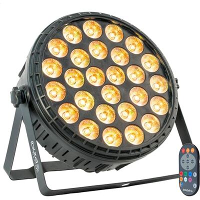 Ibiza BIGPAR-27RGBW XXL PAR-Scheinwerfer 27 LEDs RGBW Multicolour 4/8 DMX-Kanäle Strobe- und Dimmereffekt Abende, Partys, Bühnen, Shows, Events Ibiza BIGPAR-27RGBW XXL PAR-Scheinwerfer 27 LEDs RGBW Multicolour 4/8 DMX-Kanäle Strobe- und Dimmereffekt Abende, Partys, Bühnen, Shows, Events