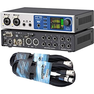 RME Fireface UCX II USB Audio-Interface + 2x keepdrum XLR Kabel RME Fireface UCX II USB Audio-Interface + 2x keepdrum XLR Kabel