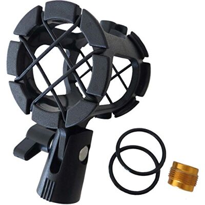keepdrum PCMH1 elastische Halterung Mikrofon-Spinne Shockmount für Richtrohr Shotgun Mikrofone keepdrum PCMH1 elastische Halterung Mikrofon-Spinne Shockmount für Richtrohr Shotgun Mikrofone