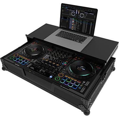 Zomo Flightcase P-DDJ-FLX10 Plus NSE – kompatibel mit Pioneer DJ DDJ-FLX10 – DJ Equipment Case mit Laptopablage 804 × 525 × 209 mm – Schwarz – Robustes Sperrholz Zomo Flightcase P-DDJ-FLX10 Plus NSE – kompatibel mit Pioneer DJ DDJ-FLX10 – DJ Equipment Case mit Laptopablage 804 × 525 × 209 mm – Schwarz – Robustes Sperrholz