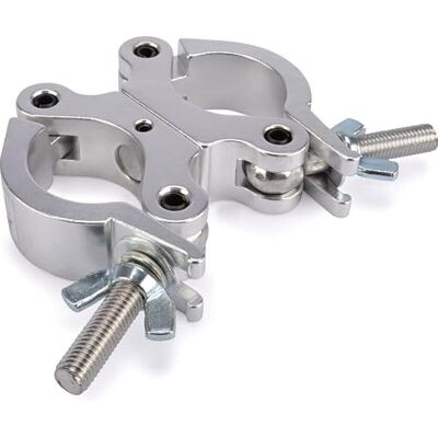 Riggatec Doppelschelle Swivel Coupler schmal silber bis 200 kg (48-51mm) Riggatec Doppelschelle Swivel Coupler schmal silber bis 200 kg (48-51mm)