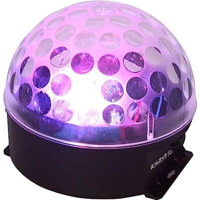 Ibiza Astro-Bat LED-Effekt-Strahler mit Akku, Schwarz Ibiza Astro-Bat LED-Effekt-Strahler mit Akku, Schwarz