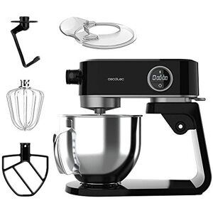 Cecotec Küchenmaschine Twist&Fusion 4000 Luxury Schwarz. 800 W, Gehäuse aus gegossenem Aluminium, DC-Motor, 8 Geschwindigkeiten, LED-Licht, 5,2-Liter-Schüssel aus Edelstahl Cecotec Küchenmaschine Twist&Fusion 4000 Luxury Schwarz. 800 W, Gehäuse aus gegossenem Aluminium, DC-Motor, 8 Geschwindigkeiten, LED-Licht, 5,2-Liter-Schüssel aus Edelstahl
