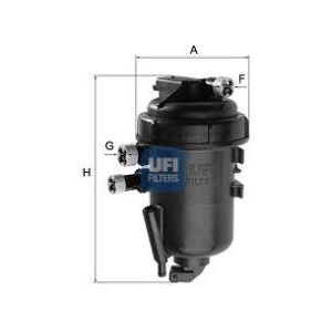 UFI Filters 55.178.00 Dieselfilter für Autos UFI Filters 55.178.00 Dieselfilter für Autos