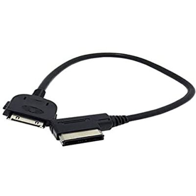 System-S KFZ Auto Adapterkabel für iPhone iPod 30-Pin Anschluss für Media In AMI MDI System-S KFZ Auto Adapterkabel für iPhone iPod 30-Pin Anschluss für Media In AMI MDI